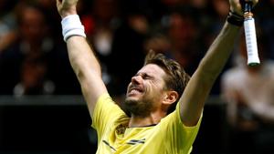File image of Stanislas Wawrinka.(Reuters) File image of Stanislas Wawrinka.(Reuters)