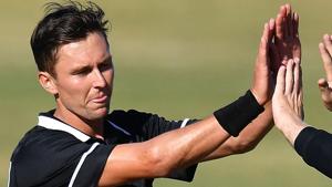 File image of New Zealand cricketer Trent Boult.(AFP) File image of New Zealand cricketer Trent Boult.(AFP)