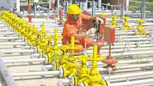 A group of ministers (GoM) is scheduled to meet on Monday to consider privatisation of 97 oil and gas exploration blocks currently held by state-run Oil and Natural gas Corporation (ONGC) and Oil India Ltd.(REUTERS) A group of ministers (GoM) is scheduled to meet on Monday to consider privatisation of 97 oil and gas exploration blocks currently held by state-run Oil and Natural gas Corporation (ONGC) and Oil India Ltd.(REUTERS)