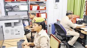Police said that after the Pulwama attack, the cyber cell has been keeping a close watch on social media posts that can potentially lead to untoward incidents.(Sakib Ali /Hindustan Times) Police said that after the Pulwama attack, the cyber cell has been keeping a close watch on social media posts that can potentially lead to untoward incidents.(Sakib Ali /Hindustan Times)