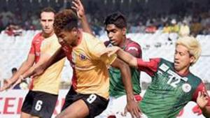 File picture of East Bengal players(PTI) File picture of East Bengal players(PTI)