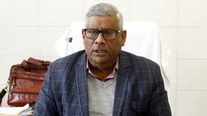Gurugram’s additional divisional fire safety officer IS Kashyap(Yogendra Kumar/HT Photo) Gurugram’s additional divisional fire safety officer IS Kashyap(Yogendra Kumar/HT Photo)