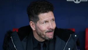 File image of Atletico Madrid coach Diego Simeone.(Reuters) File image of Atletico Madrid coach Diego Simeone.(Reuters)