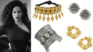 Step up your bling game with fashion designer Masaba Gupta. (Photos courtesy: Ishaan Nair) Step up your bling game with fashion designer Masaba Gupta. (Photos courtesy: Ishaan Nair)