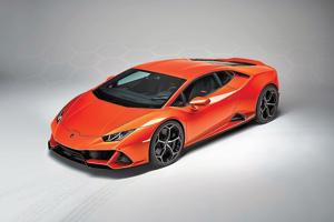 The Huracan Evo’s shape is largely unchanged, but the design tweaks make it look more menacing The Huracan Evo’s shape is largely unchanged, but the design tweaks make it look more menacing