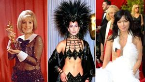 Barbra Streisand, Cher and Bjork’s dresses at Oscars are some of the most bizarre red carpet looks ever. (All photos: Instagram) Barbra Streisand, Cher and Bjork’s dresses at Oscars are some of the most bizarre red carpet looks ever. (All photos: Instagram)
