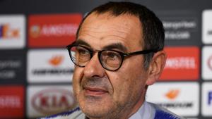Chelsea manager Maurizio Sarri during the press conference(Action Images via Reuters) Chelsea manager Maurizio Sarri during the press conference(Action Images via Reuters)