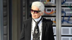 The late, Karl Lagerfeld, walks the runway during the Chanel show as part of the Paris Fashion Week Womenswear Spring/Summer 2017 on October 4, 2016 in Paris, France. (File Photo) The late, Karl Lagerfeld, walks the runway during the Chanel show as part of the Paris Fashion Week Womenswear Spring/Summer 2017 on October 4, 2016 in Paris, France. (File Photo)