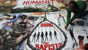 A child takes part in a protest against the rape of an eight-year-old girl, Kathua, 2018. Sexual violence remains one of the most pervasive human rights violations.(HT File Photo) A child takes part in a protest against the rape of an eight-year-old girl, Kathua, 2018. Sexual violence remains one of the most pervasive human rights violations.(HT File Photo)