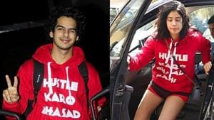 Ishaan Khatter and Janhvi Kapoor acted together in Dhadak. (Instagram)