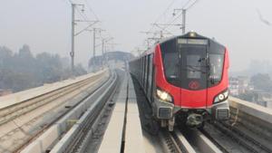 Lucknow metro(HT File) Lucknow metro(HT File)