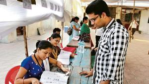 Delhi, with a population of over 1 crore, has nearly 4-6 lakh aged 18 and 19 years, Singh said, while talking about the preparations for the upcoming Lok Sabha polls.(HT Photo) Delhi, with a population of over 1 crore, has nearly 4-6 lakh aged 18 and 19 years, Singh said, while talking about the preparations for the upcoming Lok Sabha polls.(HT Photo)