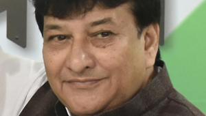 Delhi Congress working president Haroon Yusuf on Thursday created a controversy by alleging that three kg beef could be traced by Prime Minister Narendra Modi but not 350 kg RDX.(Raj K Raj/HT PHOTO) Delhi Congress working president Haroon Yusuf on Thursday created a controversy by alleging that three kg beef could be traced by Prime Minister Narendra Modi but not 350 kg RDX.(Raj K Raj/HT PHOTO)