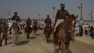 The home department expects the contingent of horses to be a part of the force in the next three months.(Hindustan Times) The home department expects the contingent of horses to be a part of the force in the next three months.(Hindustan Times)