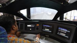 NHSRCL has invited the public to suggest names for the bullet train that will make its inaugural run between Ahmedabad and Mumbai in 2022, offering a Rs.50,000 cash prize for the winning entry.(AFP) NHSRCL has invited the public to suggest names for the bullet train that will make its inaugural run between Ahmedabad and Mumbai in 2022, offering a Rs.50,000 cash prize for the winning entry.(AFP)