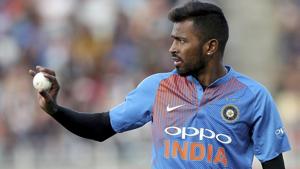 File image of India cricketer Hardik Pandya.(AP) File image of India cricketer Hardik Pandya.(AP)