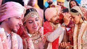 Neeti Mohan and Nihar Pandya tied the knot on February 15 in Hyderabad. Neeti Mohan and Nihar Pandya tied the knot on February 15 in Hyderabad.