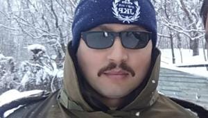 Deputy superintendent of Jammu and Kashmir police, Aman Thakur was killed in an encounter with militants.(Photo: Facebook/Aman Thakur) Deputy superintendent of Jammu and Kashmir police, Aman Thakur was killed in an encounter with militants.(Photo: Facebook/Aman Thakur)