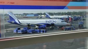 IndiGo said the Air India employee received minor injuries in the incident.(HT File Photo/Representative image) IndiGo said the Air India employee received minor injuries in the incident.(HT File Photo/Representative image)