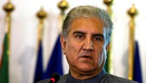 Pakistan's foreign minister Shah Mehmood Qureshi during a news conference at the Foreign Ministry in Islamabad, Pakistan August 20, 2018.(REUTERS) Pakistan's foreign minister Shah Mehmood Qureshi during a news conference at the Foreign Ministry in Islamabad, Pakistan August 20, 2018.(REUTERS)