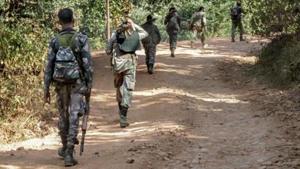 Three Maoists were killed in a gunfight with the security forces in Jharkhand’s Gumla district on Sunday, a CRPF official said.(Representative Image/PTI File Photo)
