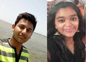 Eros Agarwal and Samiksha Sinkar(HT Photo) Eros Agarwal and Samiksha Sinkar(HT Photo)
