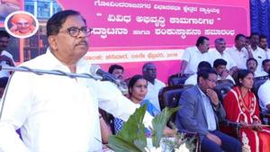 Parameshwara alleged that some people wanted to suppress him politically.(@DrParameshwara/Twitter) Parameshwara alleged that some people wanted to suppress him politically.(@DrParameshwara/Twitter)