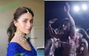 Alia Bhatt recently attended her friend’s wedding in Delhi. Alia Bhatt recently attended her friend’s wedding in Delhi.