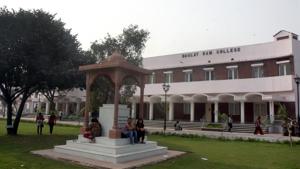 Some students alleged that college authorities had locked them inside their hostels to prevent them from joining the protest.(HT FilePhoto) Some students alleged that college authorities had locked them inside their hostels to prevent them from joining the protest.(HT FilePhoto)