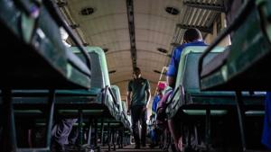 Millions of passengers can now access live feed of how their meals are being cooked and packed at railway kitchens on an online dashboard. (Representative Image)(AFP) Millions of passengers can now access live feed of how their meals are being cooked and packed at railway kitchens on an online dashboard. (Representative Image)(AFP)