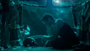 Tony Stark in a still from Avengers: Endgame. Tony Stark in a still from Avengers: Endgame.