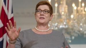 Australian Foreign Minister Marise Payne.(AP file photo) Australian Foreign Minister Marise Payne.(AP file photo)