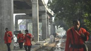 The report says that only 62% work could be completed on the flyover parallel to RTR flyover and the project is expected to be ready by June this year.(Picture for representation) The report says that only 62% work could be completed on the flyover parallel to RTR flyover and the project is expected to be ready by June this year.(Picture for representation)