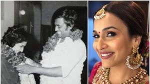 Soundarya Rajinikanth shared a picture of her parents -- Rajinikanth and Latha -- from their wedding day on Twitter.(Instagram) Soundarya Rajinikanth shared a picture of her parents -- Rajinikanth and Latha -- from their wedding day on Twitter.(Instagram)