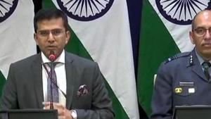 Pak jets targeted our military installations, attempt foiled: Govt(ANI/Twitter) Pak jets targeted our military installations, attempt foiled: Govt(ANI/Twitter)