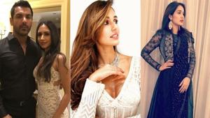 John Abraham with wife Priya Runchal, Disha Patani and Sagarika Ghatge at Akash Ambani’s pre-wedding bash in Switzerland. John Abraham with wife Priya Runchal, Disha Patani and Sagarika Ghatge at Akash Ambani’s pre-wedding bash in Switzerland.