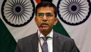 Due to India’s high state of readiness and alertness, Pakistan’s attempts were foiled successfully, said MEA spokesperson Raveesh Kumar.(Reuters) Due to India’s high state of readiness and alertness, Pakistan’s attempts were foiled successfully, said MEA spokesperson Raveesh Kumar.(Reuters)