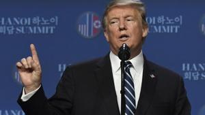 US President Donald Trump hoped the conflict between India and Pakistan will be coming to an end.(AP) US President Donald Trump hoped the conflict between India and Pakistan will be coming to an end.(AP)
