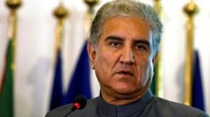 Pakistan foreign minister Shah Mehmood Qureshi.(REUTERS) Pakistan foreign minister Shah Mehmood Qureshi.(REUTERS)