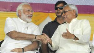 Prime Minister Narendra Modi with Bihar Chief Minister Nitish Kumar(File Photo) Prime Minister Narendra Modi with Bihar Chief Minister Nitish Kumar(File Photo)