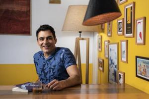 Why write? ‘I have a lot of time,’ says Kaul, rather modestly. ‘My short stories are like taking the left turn, when in real life I took the right,’ he adds.(Aalok Soni / HT Photo)