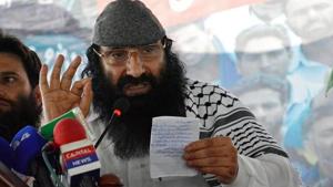 Syed Salahuddin, supreme commander of Hizbul Mujahideen.(Reuters file photo) Syed Salahuddin, supreme commander of Hizbul Mujahideen.(Reuters file photo)