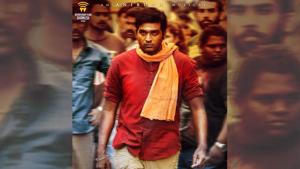Vijay Sethupathi in a poster of Tamil film Naanum Rowdy Dhaan. (dhanushkraja/Twitter) Vijay Sethupathi in a poster of Tamil film Naanum Rowdy Dhaan. (dhanushkraja/Twitter)