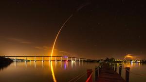 A SpaceX Falcon 9 rocket, carrying the Crew Dragon spacecraft, lifts off on an uncrewed test flight to the International Space Station from the Kennedy Space Center as viewed in Vero Beach, Florida, US, March 2, 2019.(REUTERS) A SpaceX Falcon 9 rocket, carrying the Crew Dragon spacecraft, lifts off on an uncrewed test flight to the International Space Station from the Kennedy Space Center as viewed in Vero Beach, Florida, US, March 2, 2019.(REUTERS)