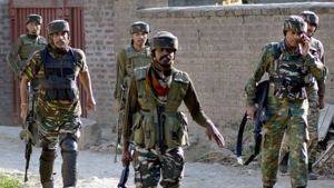 Earlier, four security personnel - two policemen and two CRPF jawans - had lost their lives on Friday in the encounter, which is now in its third day. Two Army jawans were also reported to have been killed in the encounter.(PTI/ Representative Image) Earlier, four security personnel - two policemen and two CRPF jawans - had lost their lives on Friday in the encounter, which is now in its third day. Two Army jawans were also reported to have been killed in the encounter.(PTI/ Representative Image)
