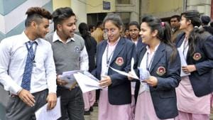 Students coming out after appearing Class 12 exam of Central Board of Secondary Education (CBSE) at BCM Arya Model Senior Secondary School, Shastri Nagar, in Ludhiana on Saturday.(Gurminder Singh/Hindustan Times) Students coming out after appearing Class 12 exam of Central Board of Secondary Education (CBSE) at BCM Arya Model Senior Secondary School, Shastri Nagar, in Ludhiana on Saturday.(Gurminder Singh/Hindustan Times)