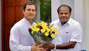 The seat distribution has been contentious, particularly in Karnataka’s southern Old Mysuru region, where the Congress and JD(S) have been direct rivals.(PTI/File Photo) The seat distribution has been contentious, particularly in Karnataka’s southern Old Mysuru region, where the Congress and JD(S) have been direct rivals.(PTI/File Photo)