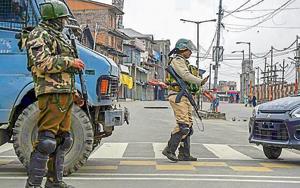 Turning the heat on Jamaat is a part of the Centre’s newly crafted push to choke home-bred militancy which forms the lifeline of Jaish and Lashkar. The main objective is to create a conducive security environment in the Valley that will inspire political activities ahead of the general elections(AP) Turning the heat on Jamaat is a part of the Centre’s newly crafted push to choke home-bred militancy which forms the lifeline of Jaish and Lashkar. The main objective is to create a conducive security environment in the Valley that will inspire political activities ahead of the general elections(AP)