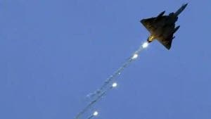 French-origin Mirage 2000s carried out an air strike on a Jaish-e-Mohammed (JeM) terrorist camp in Pakistan’s Balakot on February 26.(AP File Photo) French-origin Mirage 2000s carried out an air strike on a Jaish-e-Mohammed (JeM) terrorist camp in Pakistan’s Balakot on February 26.(AP File Photo)