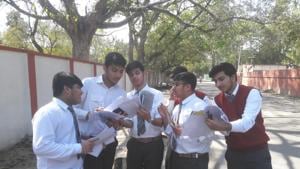 CBSE 2019 Question paper Analysis: CBSE Class 12 accountancy students complained there were typo error in the question paper. Also the paper was lengthy and confusing.(Rajeev Mullick/HT Photo) CBSE 2019 Question paper Analysis: CBSE Class 12 accountancy students complained there were typo error in the question paper. Also the paper was lengthy and confusing.(Rajeev Mullick/HT Photo)